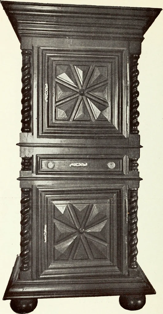 An illustration from French furniture in the middle ages and under Louis XIII, 1900, leaf 212