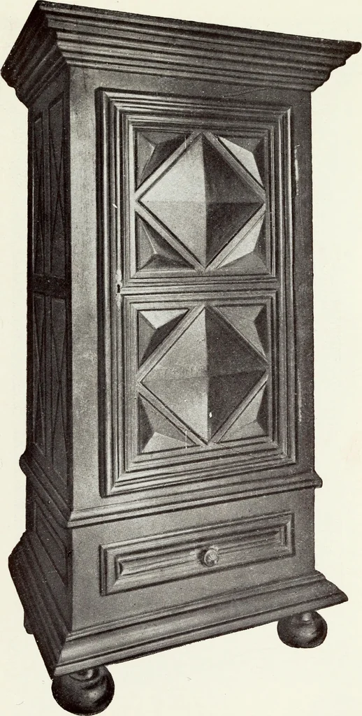 An illustration from French furniture in the middle ages and under Louis XIII, 1900, leaf 217