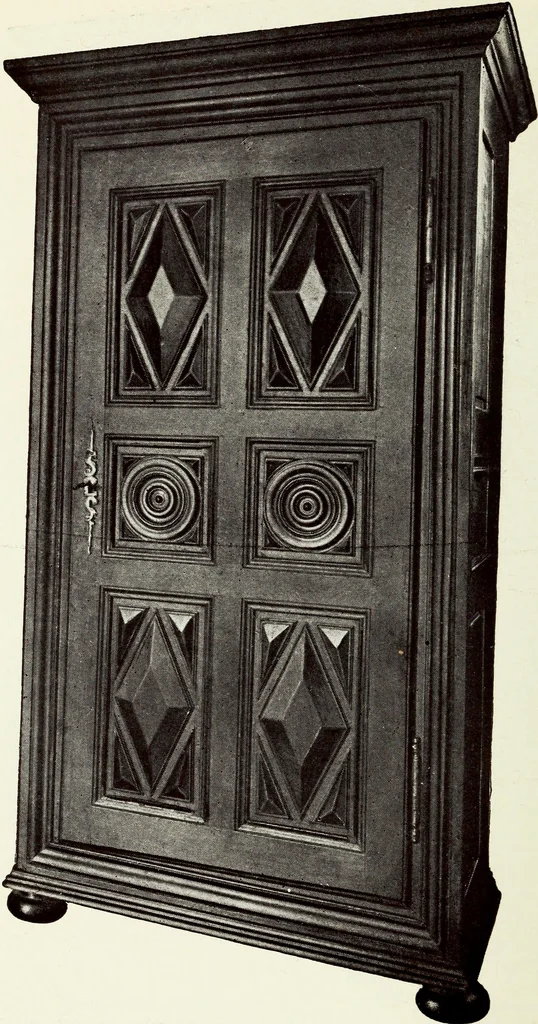 An illustration from French furniture in the middle ages and under Louis XIII, 1900, leaf 218