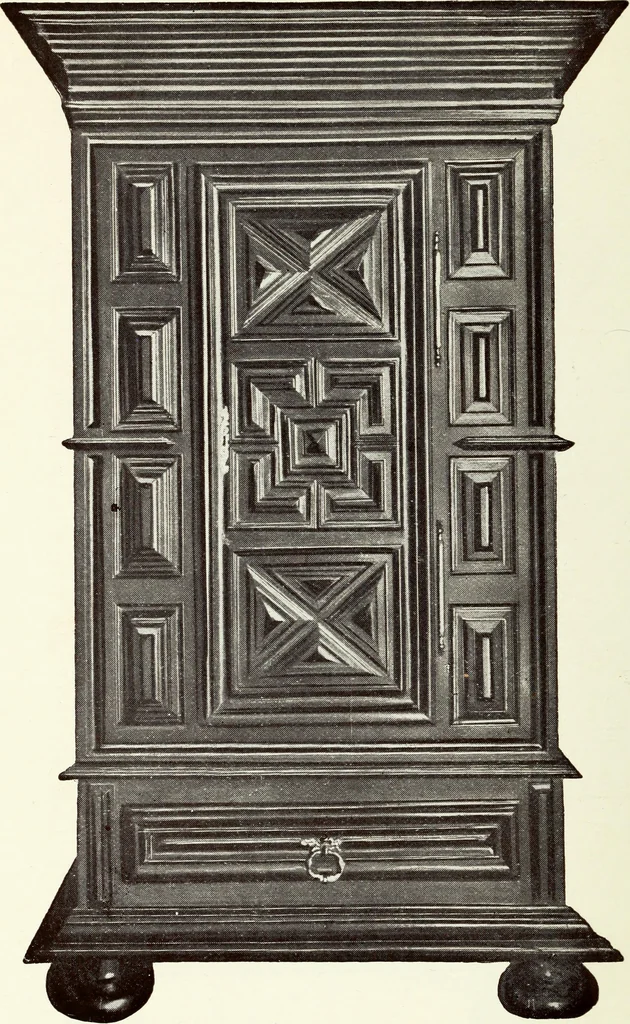 An illustration from French furniture in the middle ages and under Louis XIII, 1900, leaf 220