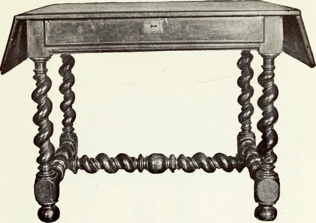 An illustration from French furniture in the middle ages and under Louis XIII, 1900, leaf 225