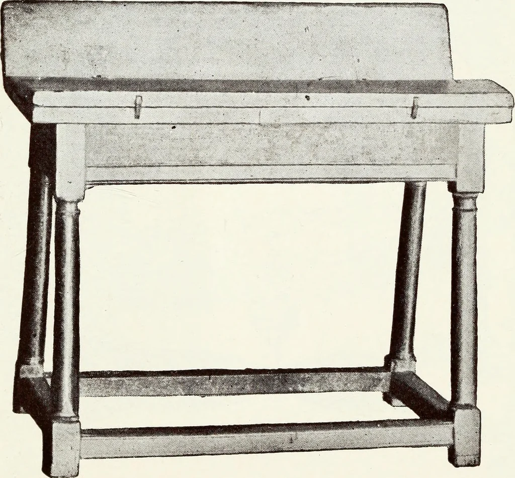 An illustration from French furniture in the middle ages and under Louis XIII, 1900, leaf 227