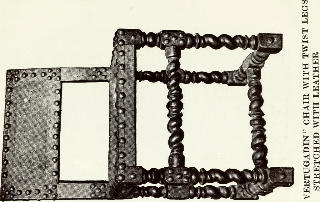 An illustration from French furniture in the middle ages and under Louis XIII, 1900, leaf 235
