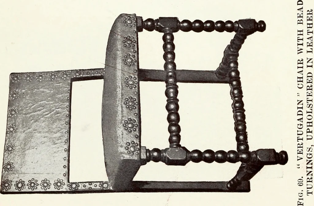 An illustration from French furniture in the middle ages and under Louis XIII, 1900, leaf 235