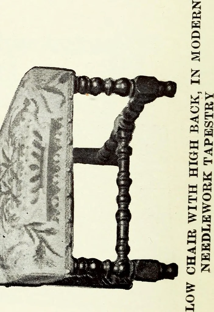 An illustration from French furniture in the middle ages and under Louis XIII, 1900, leaf 236