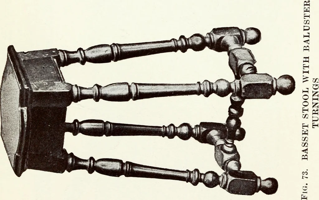 An illustration from French furniture in the middle ages and under Louis XIII, 1900, leaf 237