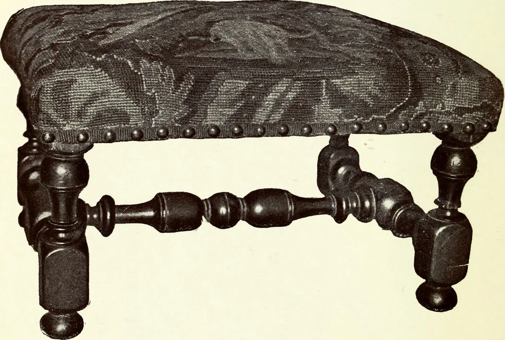 An illustration from French furniture in the middle ages and under Louis XIII, 1900, leaf 240