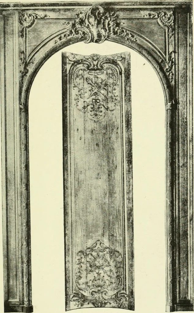 An illustration from French furniture under Louis XV, 1920, leaf 156