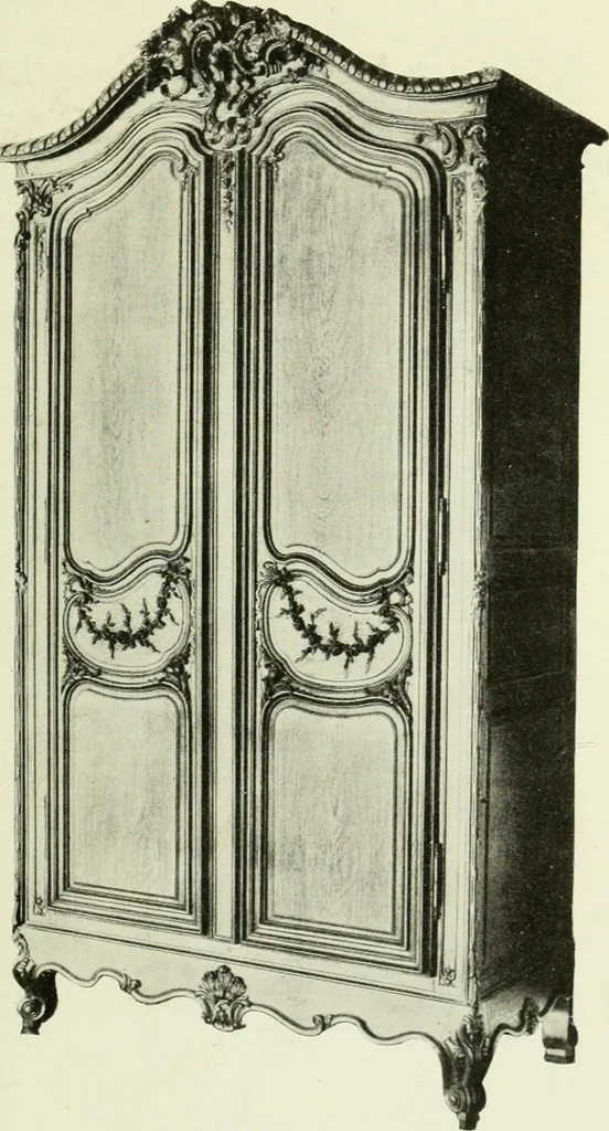 An illustration from French furniture under Louis XV, 1920, leaf 158