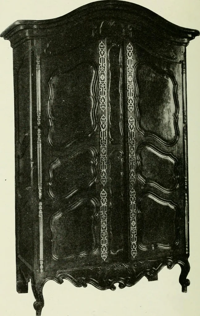 An illustration from French furniture under Louis XV, 1920, leaf 161