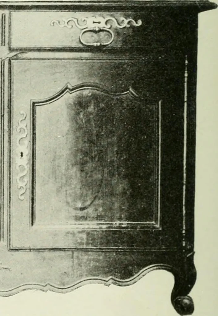 An illustration from French furniture under Louis XV, 1920, leaf 163