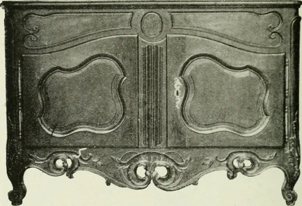 An illustration from French furniture under Louis XV, 1920, leaf 163