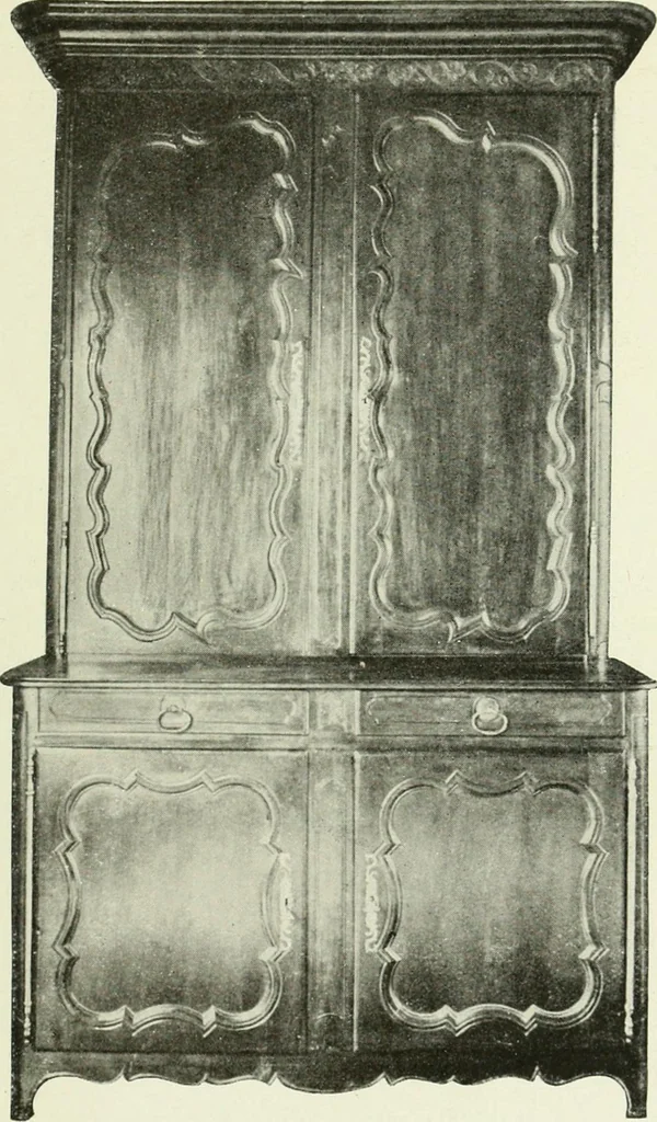An illustration from French furniture under Louis XV, 1920, leaf 164