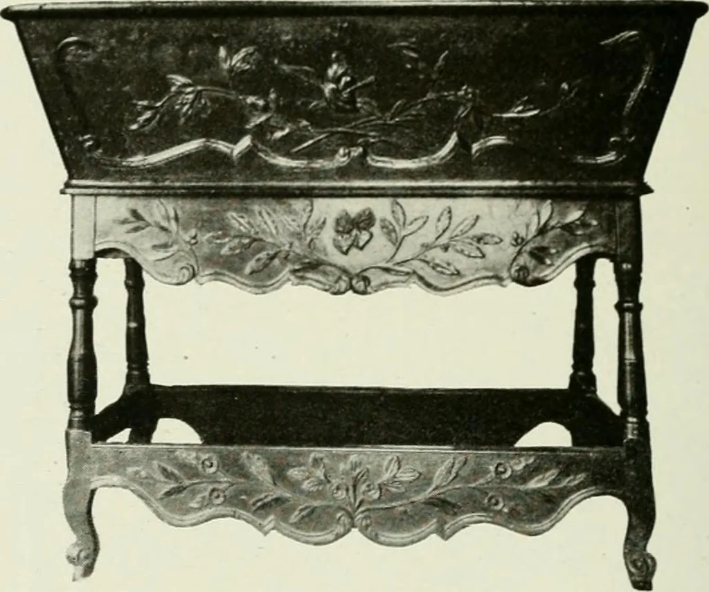 An illustration from French furniture under Louis XV, 1920, leaf 165
