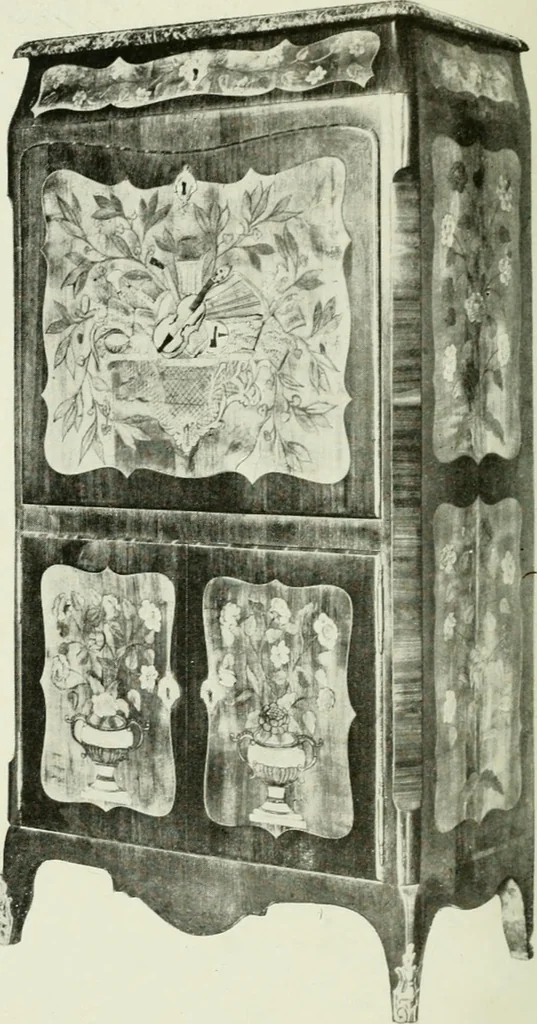 An illustration from French furniture under Louis XV, 1920, leaf 169