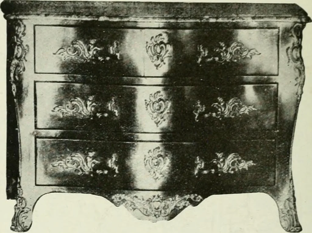 An illustration from French furniture under Louis XV, 1920, leaf 171