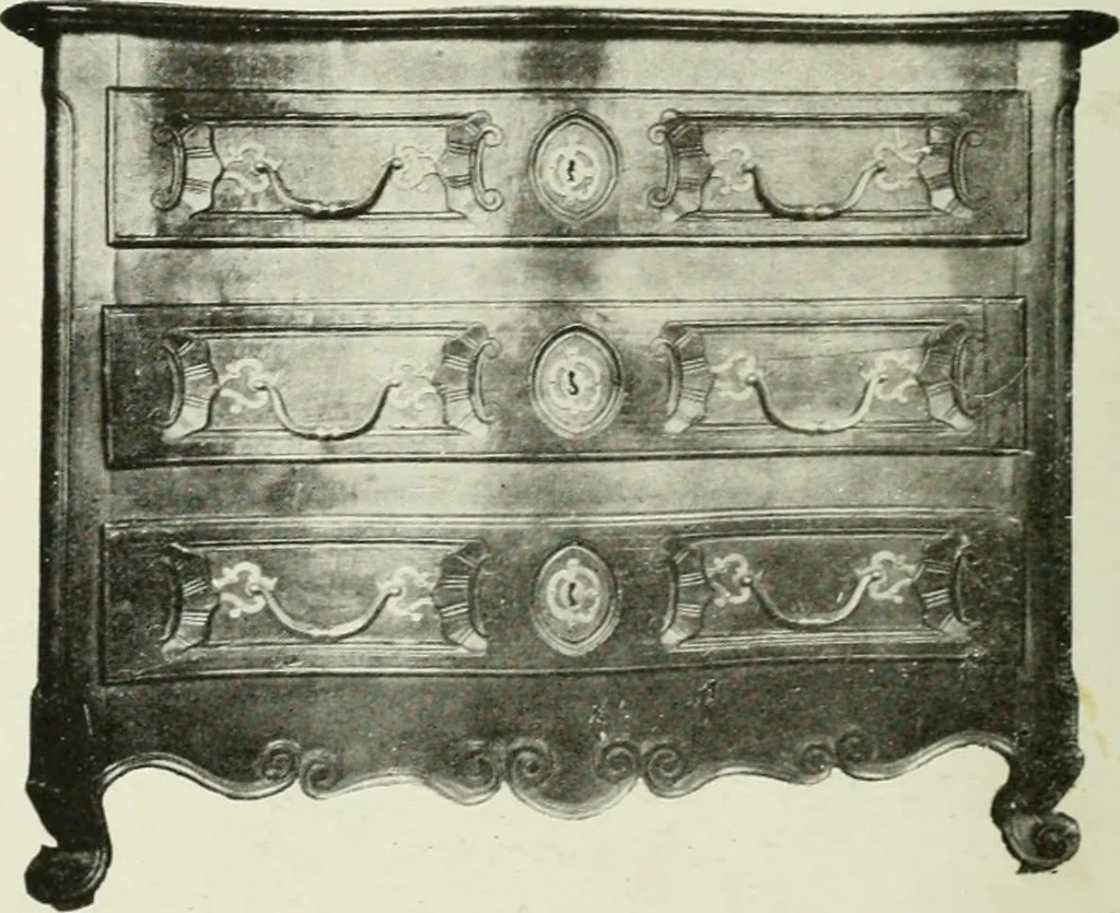 An illustration from French furniture under Louis XV, 1920, leaf 171