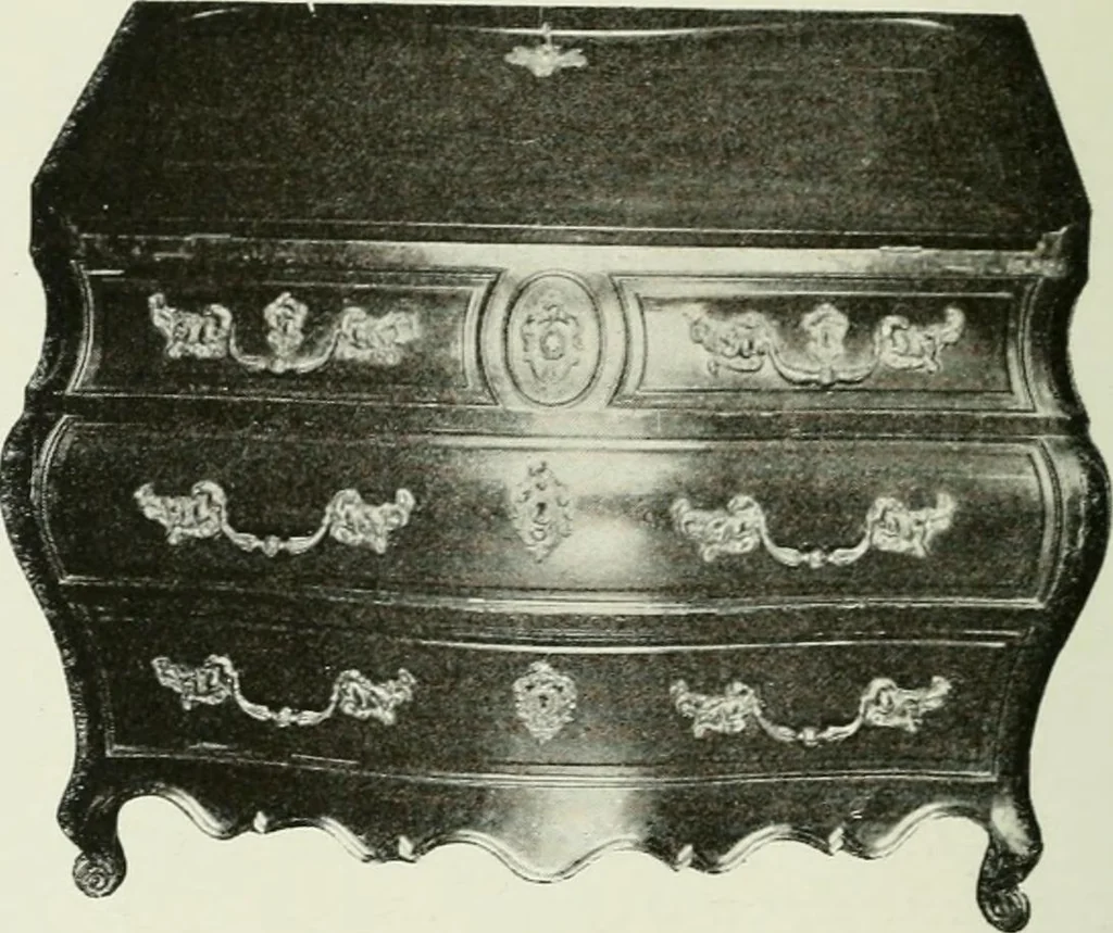 An illustration from French furniture under Louis XV, 1920, leaf 175