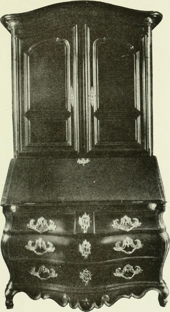 An illustration from French furniture under Louis XV, 1920, leaf 176