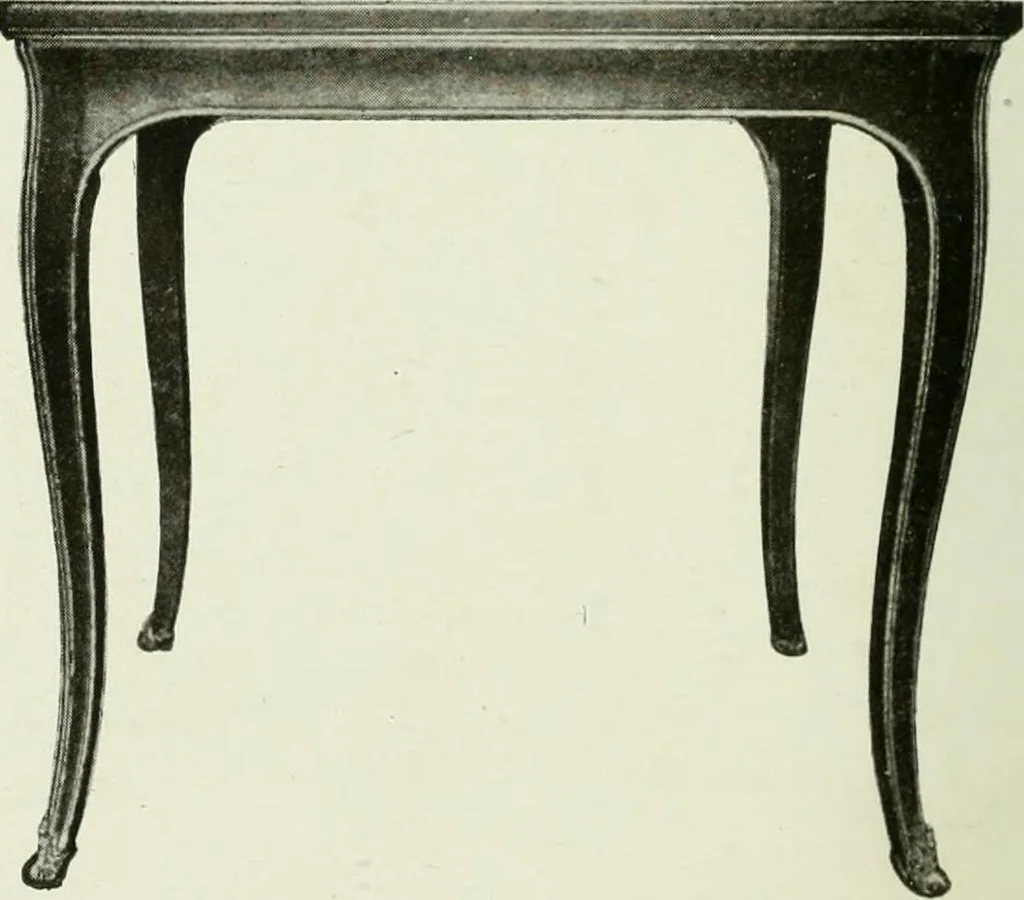 An illustration from French furniture under Louis XV, 1920, leaf 177