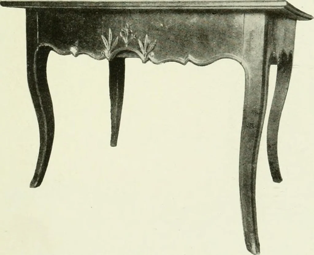 An illustration from French furniture under Louis XV, 1920, leaf 178