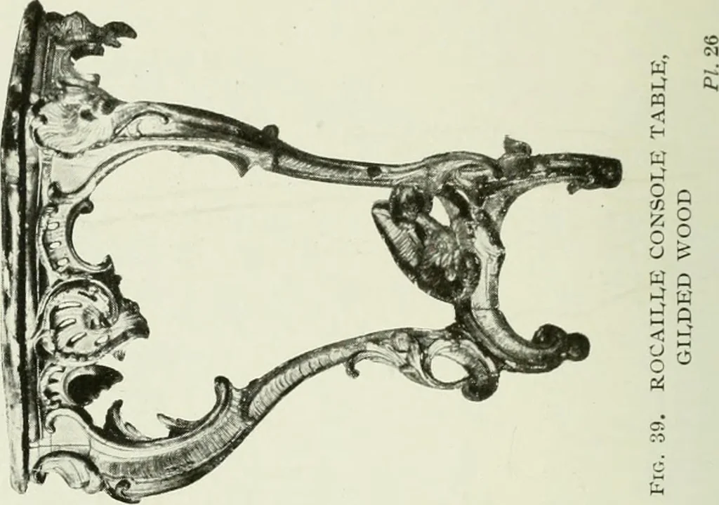 An illustration from French furniture under Louis XV, 1920, leaf 181
