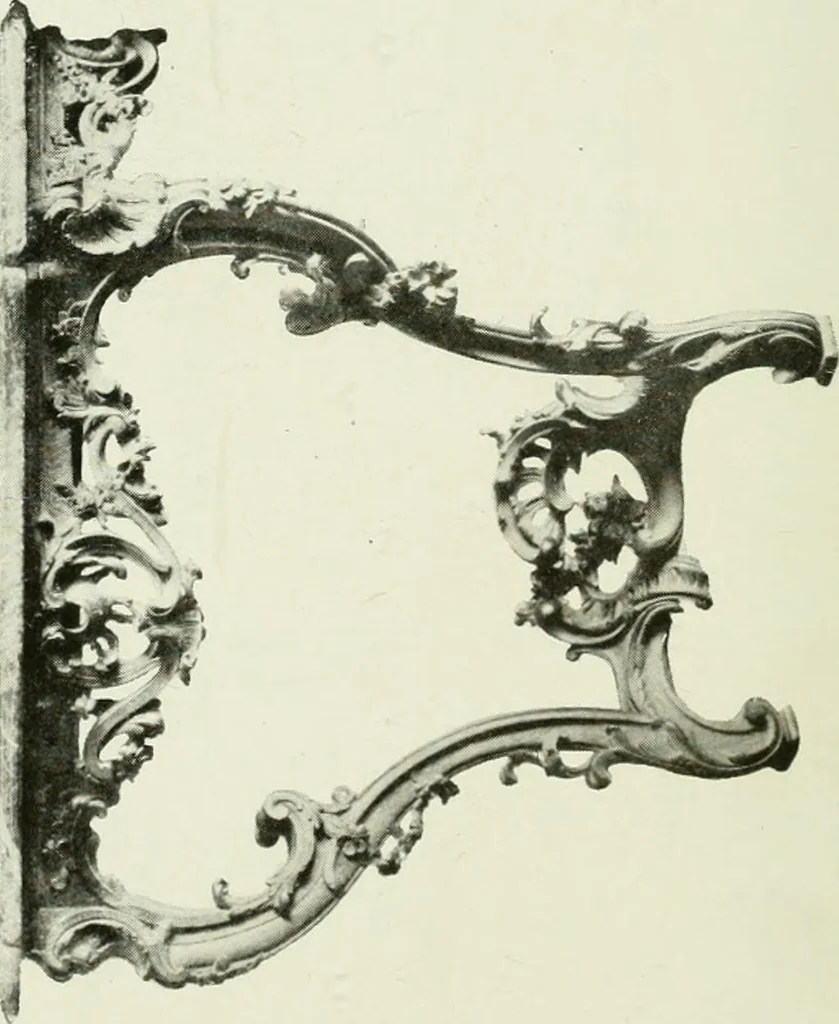 An illustration from French furniture under Louis XV, 1920, leaf 181