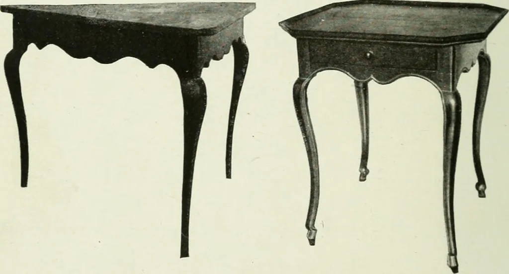 An illustration from French furniture under Louis XV, 1920, leaf 183