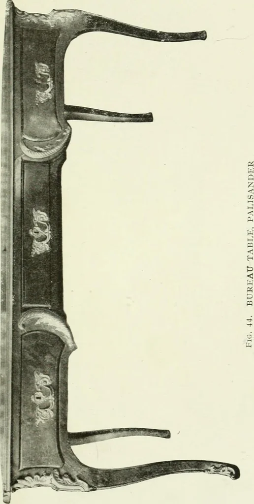 An illustration from French furniture under Louis XV, 1920, leaf 184