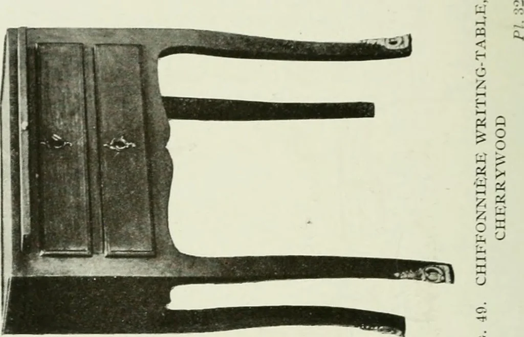 An illustration from French furniture under Louis XV, 1920, leaf 187