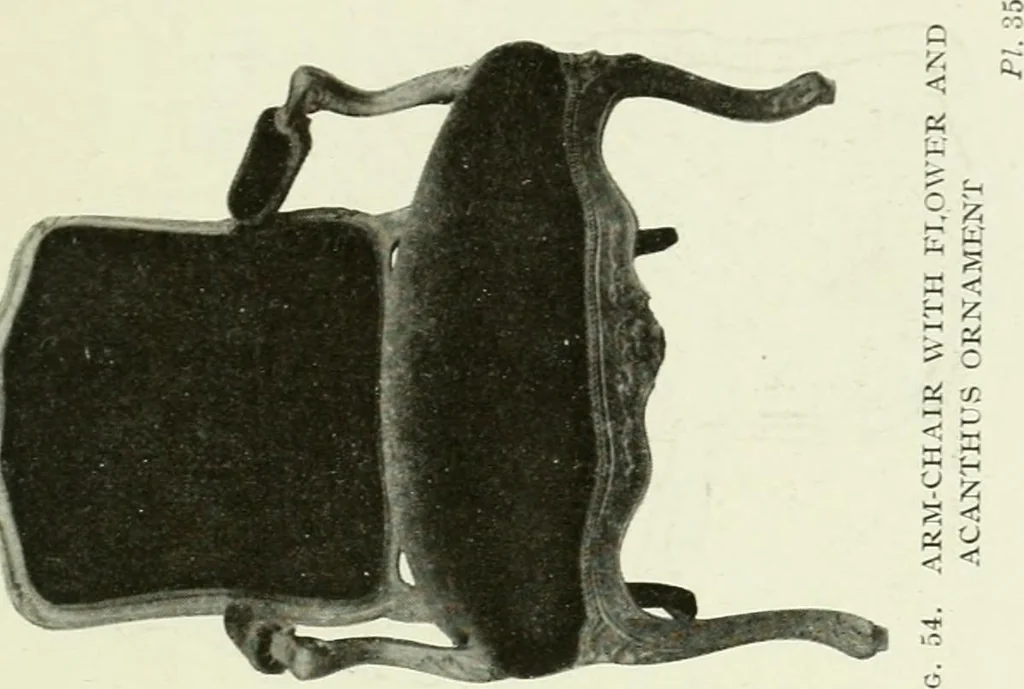 An illustration from French furniture under Louis XV, 1920, leaf 190