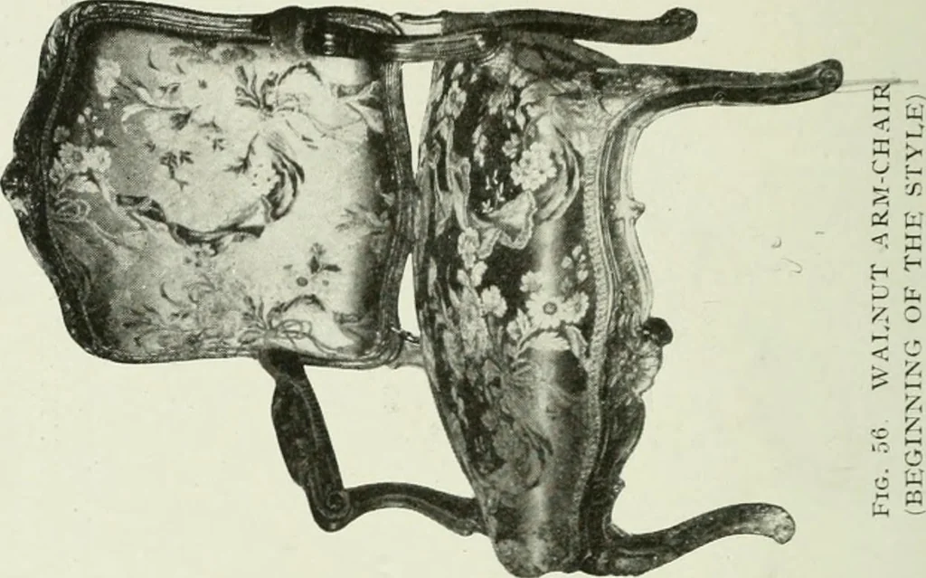 An illustration from French furniture under Louis XV, 1920, leaf 191