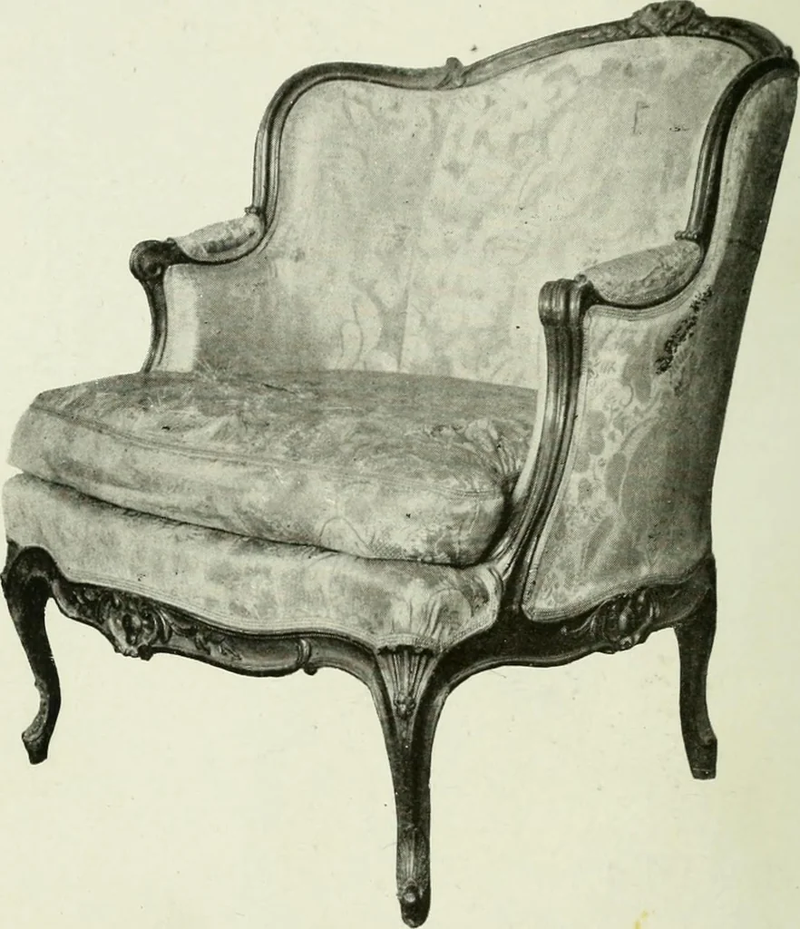 An illustration from French furniture under Louis XV, 1920, leaf 201