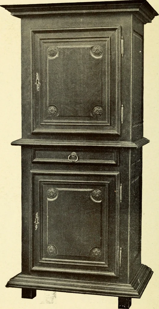 An illustration from French furniture under Louis XVI, 1920, leaf 186