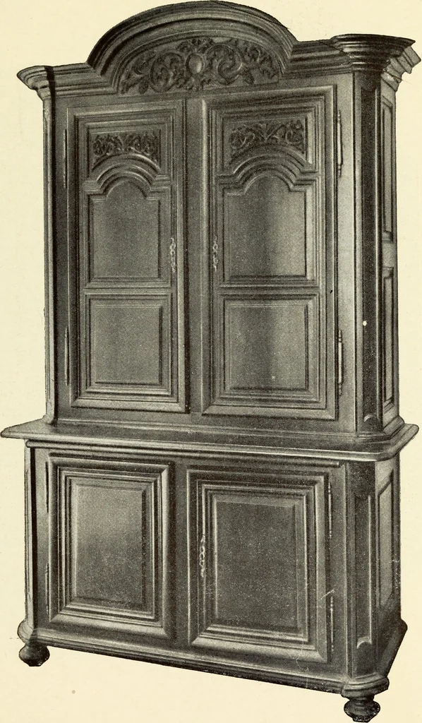An illustration from French furniture under Louis XVI, 1920, leaf 195