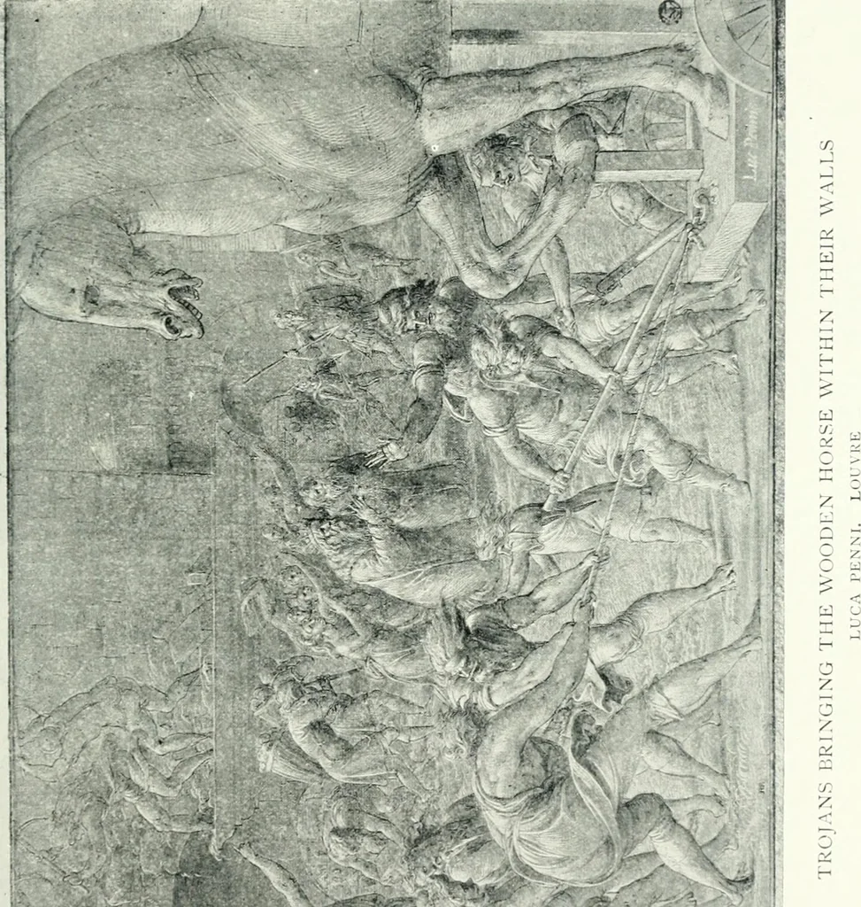 An illustration from French painting in the sixteenth century, 1904, leaf 153