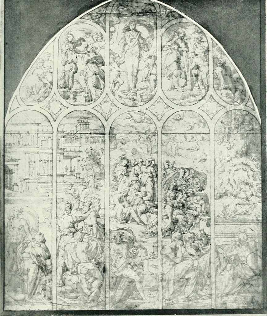An illustration from French painting in the sixteenth century, 1904, leaf 231