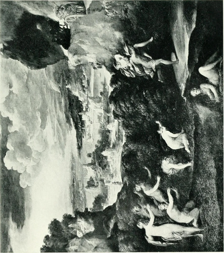 An illustration from French painting in the sixteenth century, 1904, leaf 245