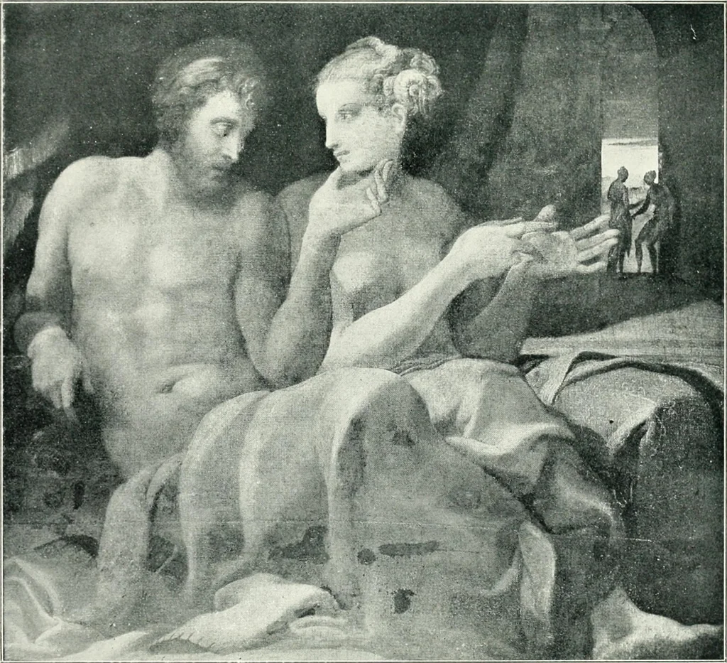 An illustration from French painting in the sixteenth century, 1904, leaf 249