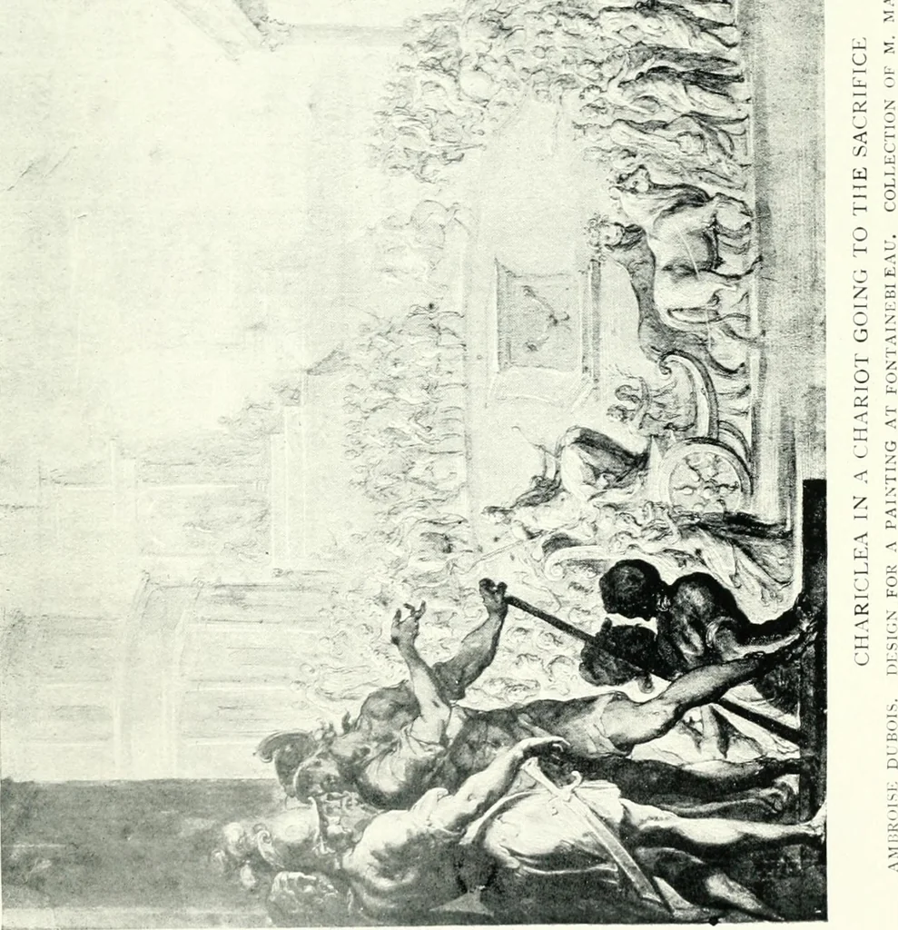 An illustration from French painting in the sixteenth century, 1904, leaf 367