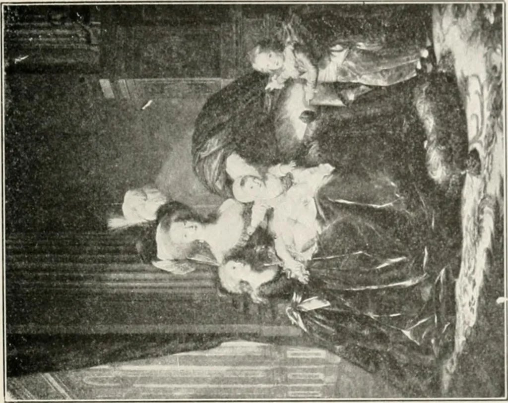 An illustration from French pictures and their painters, 1922, leaf 129