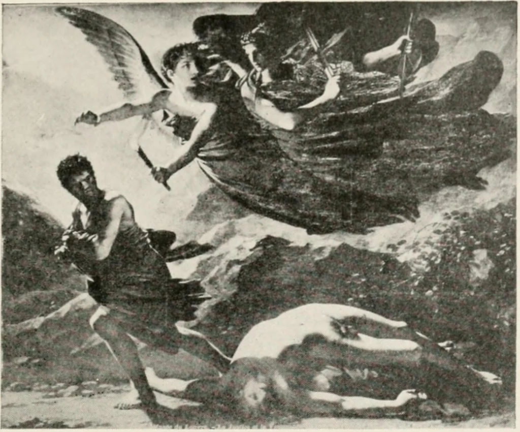 An illustration from French pictures and their painters, 1922, leaf 139