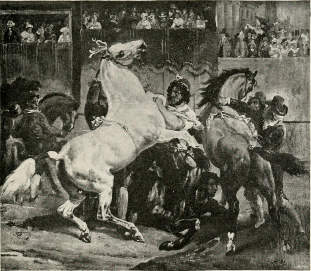 An illustration from French pictures and their painters, 1922, leaf 151