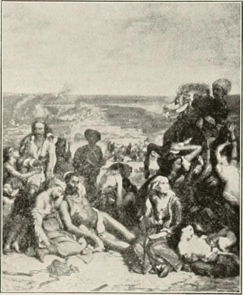 An illustration from French pictures and their painters, 1922, leaf 161