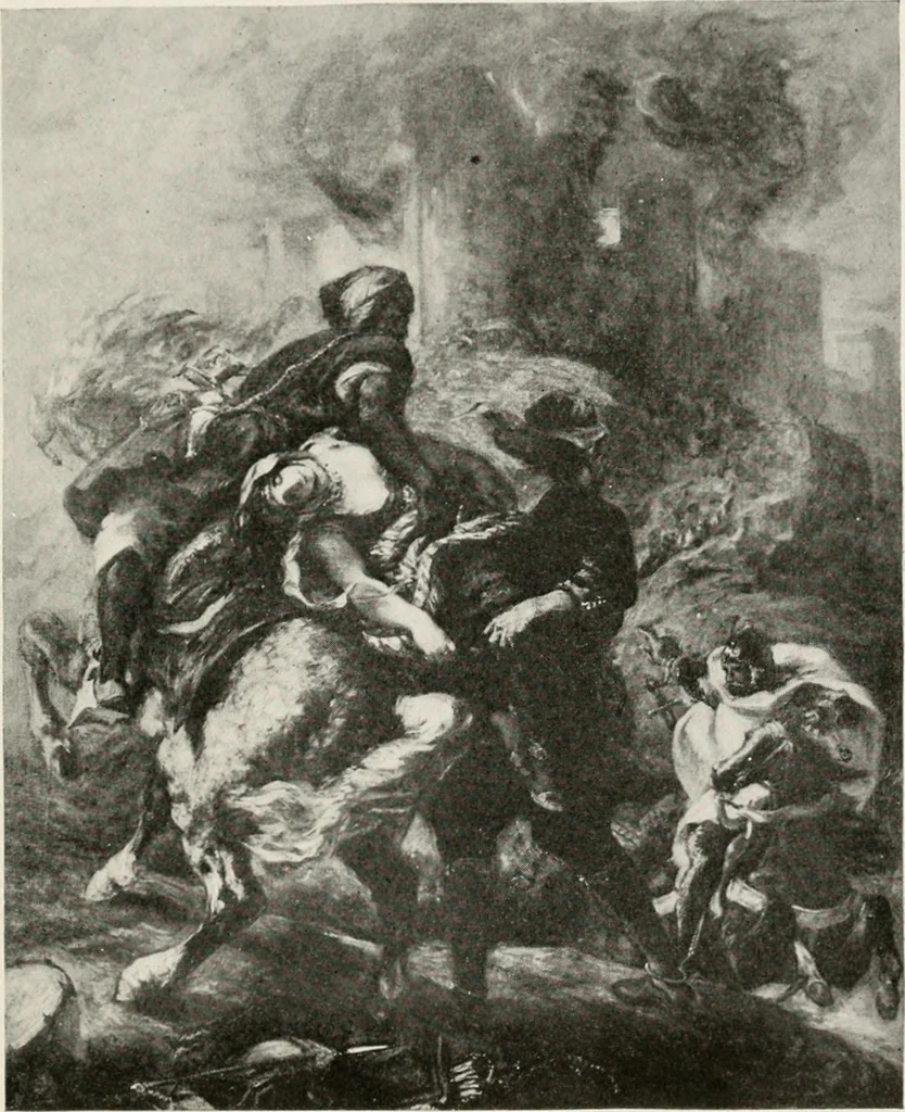 An illustration from French pictures and their painters, 1922, leaf 165