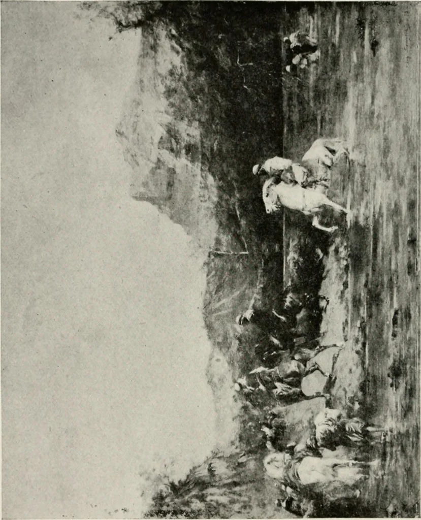 An illustration from French pictures and their painters, 1922, leaf 180