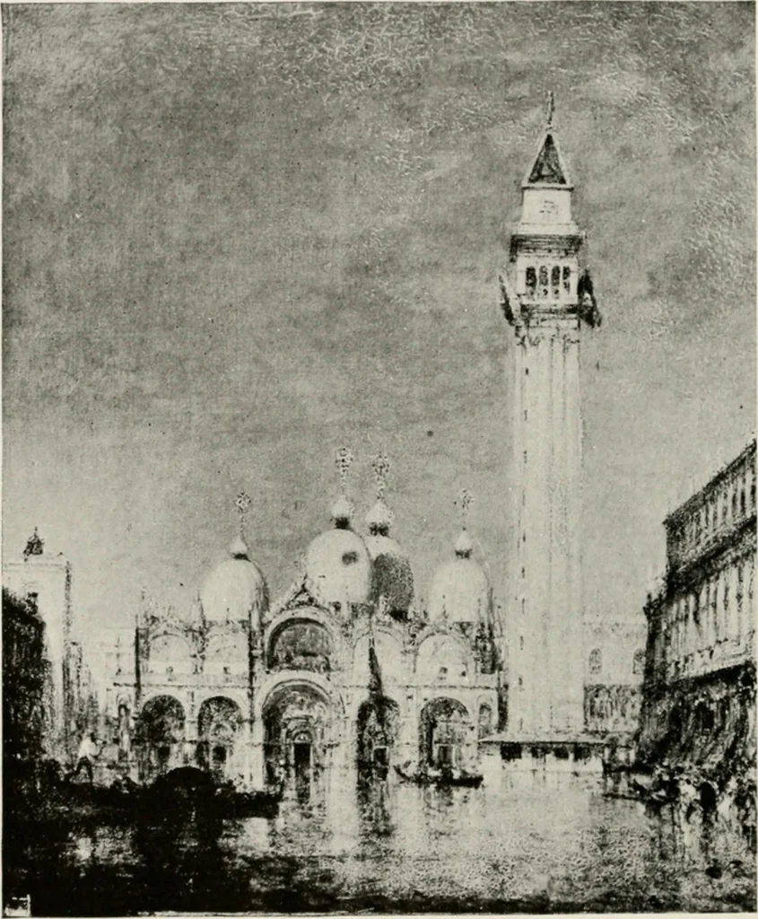 An illustration from French pictures and their painters, 1922, leaf 184