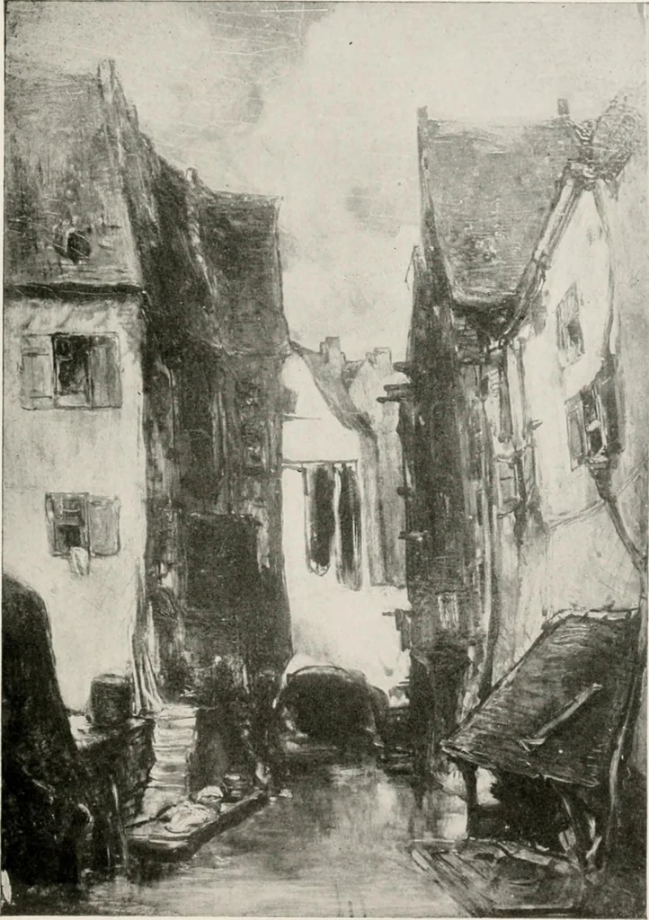 An illustration from French pictures and their painters, 1922, leaf 187