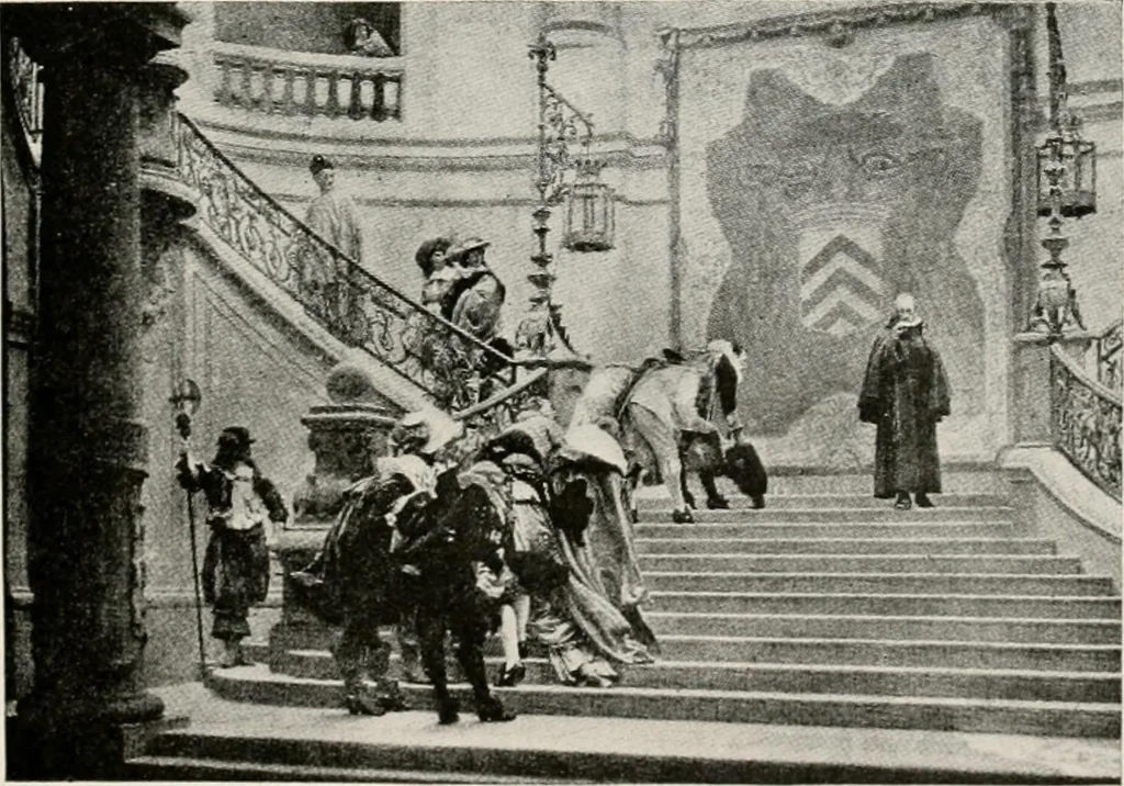 An illustration from French pictures and their painters, 1922, leaf 197