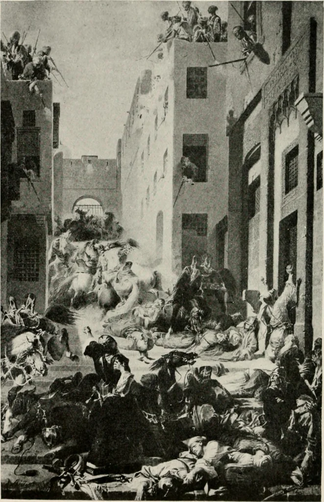 An illustration from French pictures and their painters, 1922, leaf 202